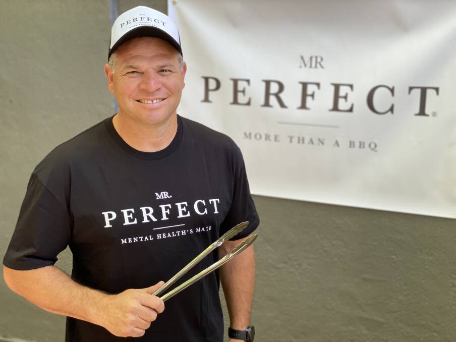 HOST: Phil Donato has teamed-up with charity Mr Perfect as the local 2021 barbecue host for men's health. Photo: Submitted