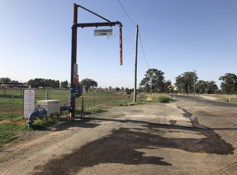SALEYARDS ROAD: The new standpipe scheme will begin on February 4 and includes all standpipes across the Parkes Shire.