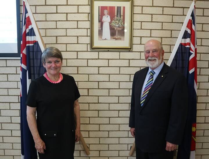 EXTENDED: Parkes' Deputy Mayor Barbara Newtown and Mayor Ken Keith OAM will remain in their leadership roles for another 12 months. Photo: Submitted