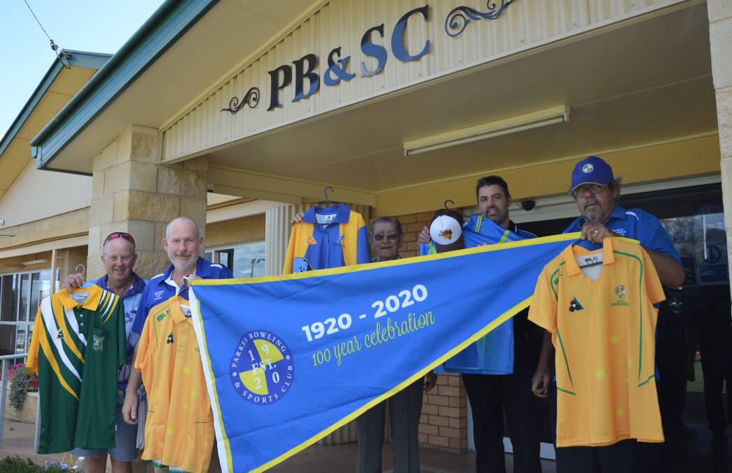 100 SHIRTS: The club is collecting 100 bowling shirts to hand out to 100 bowlers on November 15 - from left, Gary McPhee, Tom Furey, Gordon Dickson, Dane Thorne and Bernie Mitchell.