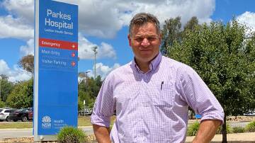 STILL FIGHTING: The release of the NSW budget has compelled State Member for Orange Phil Donato to raise the issue of no maternity unit in Parkes again.