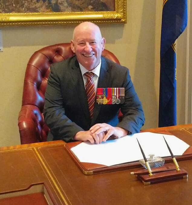 AMBASSADOR: One of Australia's most highly decorated citizens Allan Sparkes CV, OAM, VA will be Parkes' Australia Day Ambassador this year.