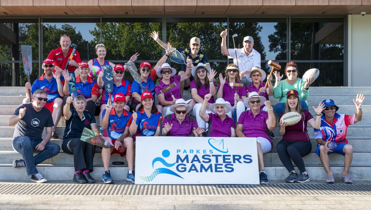 Next year's Parkes Masters Games has attracted nine sports in the hope the event becomes an annual tradition. Photos supplied