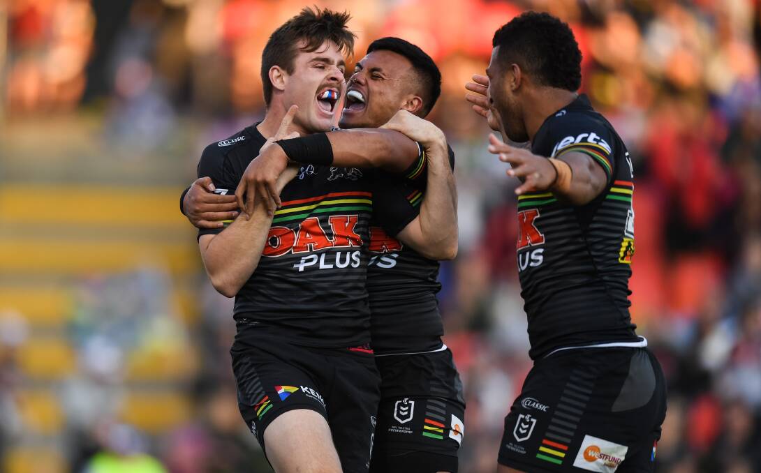 BURNS IS BACK: Parkes junior Billy Burns has been named off the bench for the Penrith Panthers in round 2 of the 2020 NRL season.