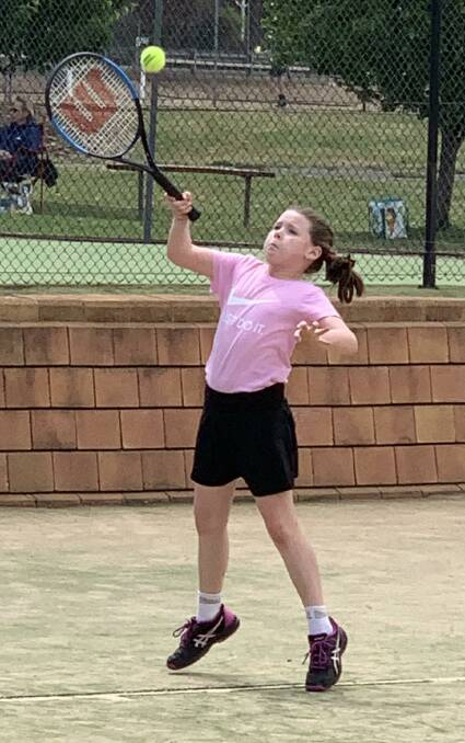 VICTORY: Anna Orr played well to win all three of her matches. Photo: Submitted