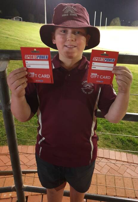 GALA WINNER: Junior cricketer Patrick Skinner was a winner at the Parkes and District Junior Cricket Association's gala night last month. Photo: Submitted