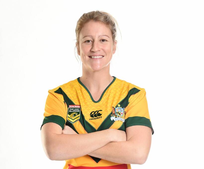 Parkes product and Jillaroo Talesha Quinn scored her first try for the Jillaroos on her debut! She crossed the line on the 33rd minute.