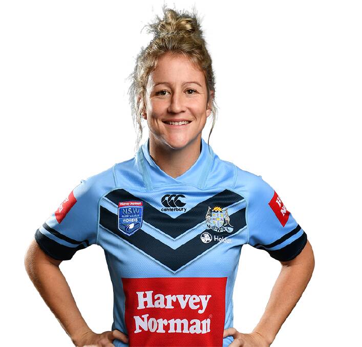 COMMENTATOR: Parkes product Talesha Quinn was lucky enough to still be involved in this year's Women's State of Origin despite missing NSW selection. Photo: NRL.com