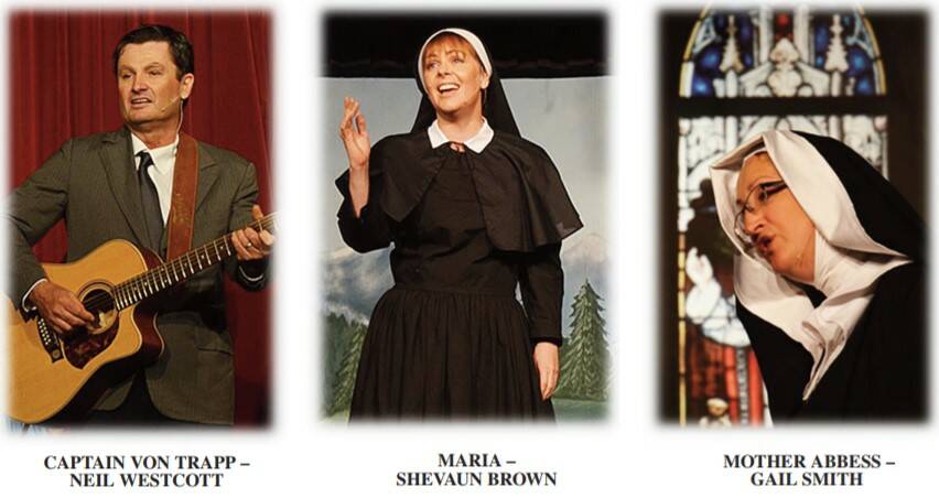 HUGE SUCCESS: Some of the main roles performed by Parkes Musical and Dramatic Society members in the 2013 production of The Sound of Music. Photo: Parkes Champion Post