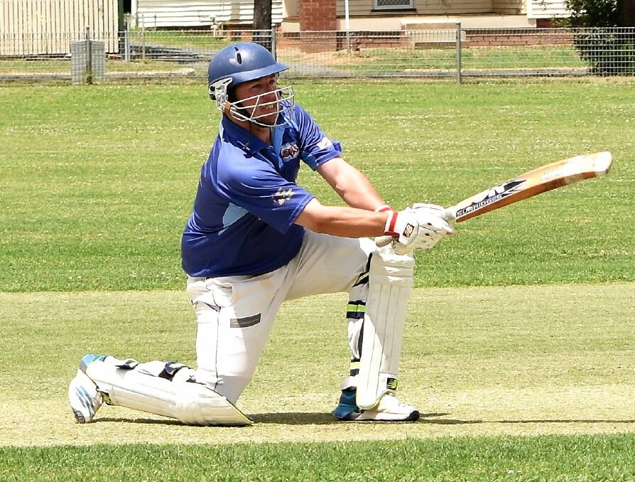 SELECTED: Parkes cricketer Anthony Heraghty (pictured) - as well as Jacob Harvey - are the only non-Dubbo players in the 13-man squad. Photo: Jenny Kingham