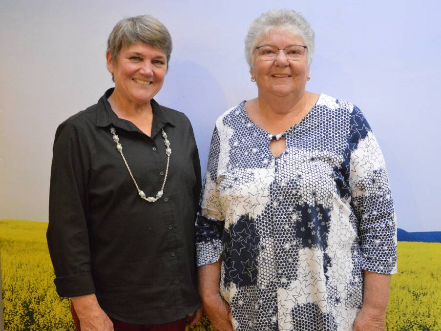 GREAT OPPORTUNITY: With Cr Barbara Newton and Cr Patrica Smith not re-standing these council elections, they're hoping their years of service will inspire other women to run for Parkes Shire Council. Photo: Christine Little