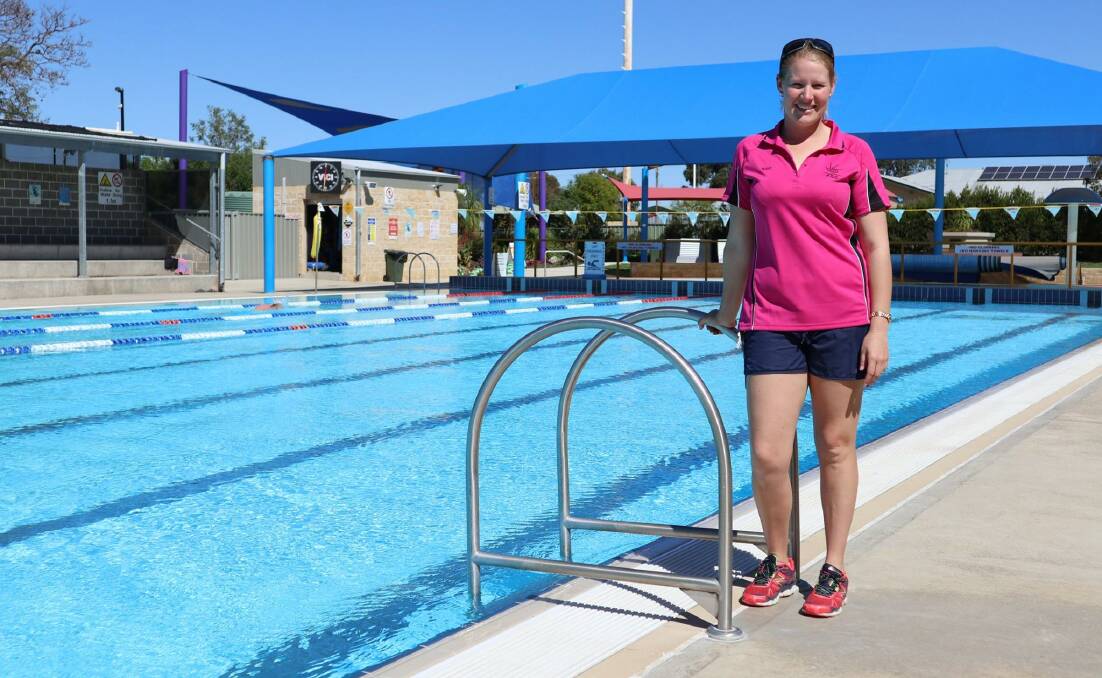 NOT LONG NOW: Parkes Shire Aquatic coordinator Nicole Thornhill is expecting the busiest pool season to date, with all Parkes Shire pool facilities offering free entry this swim season.