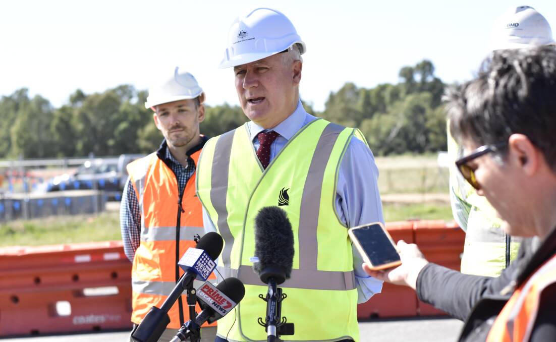 HELP ON THE WAY: Riverina MP and Deputy Prime Minister Michael McCormack has announced a relief package that involves the refunding and ongoing waiving of a range of government charges on the aviation industry. Picture: Kenji Sato