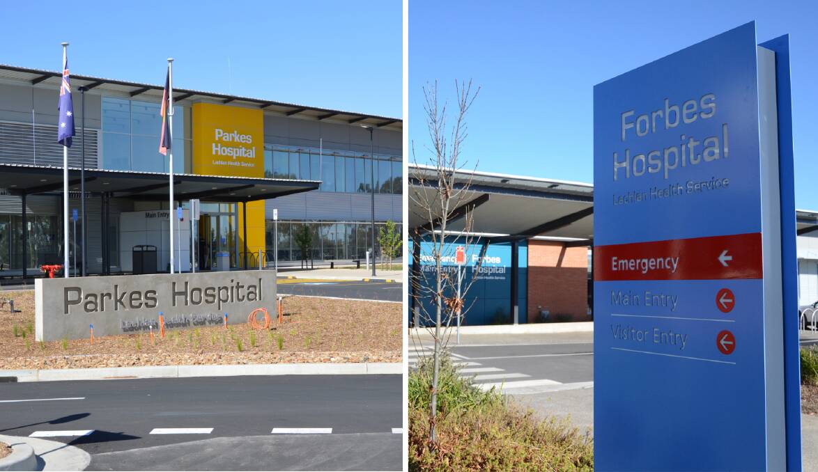 CRISIS POINT: There is currently a shortage of doctors available to support maternity services at both Parkes and Forbes hospitals. File photos.