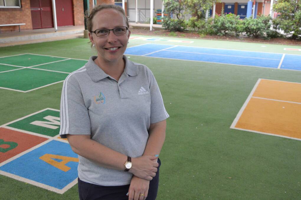 OFFICIAL: Parkes East Public School teacher Kim Robinson has been selected as an official at the 2018 Gold Coast Commonwealth Games. Photo: Christine Little