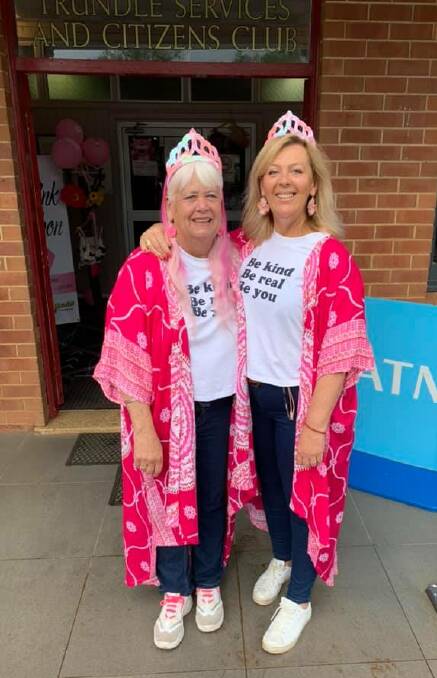OVERWHELMED: Trundle Pink Ribbon Night organisers Debbie Veale and Carolyn Keep were over the moon when they were able to host the event after all in October, raising a massive $14,000. Photo: Facebook