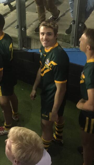 ANTICIPATION: Little did Parkes' Billy Burns expect to be part of the Australian School Boys starting side in the second test against the English Under 19s in Sydney.