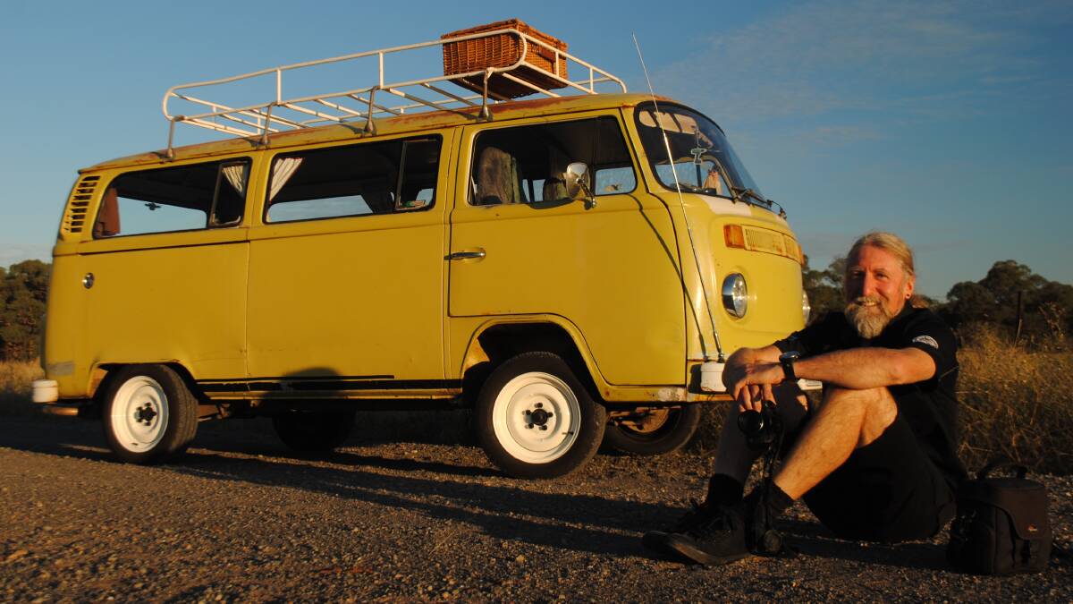 A Classic: Jeff McClurg's 1975 Volkswagen Kombi van is a much loved icon but not the most reliable to have. Easy to drive and it puts a smile on peoples faces - young and old. Photo: Submitted