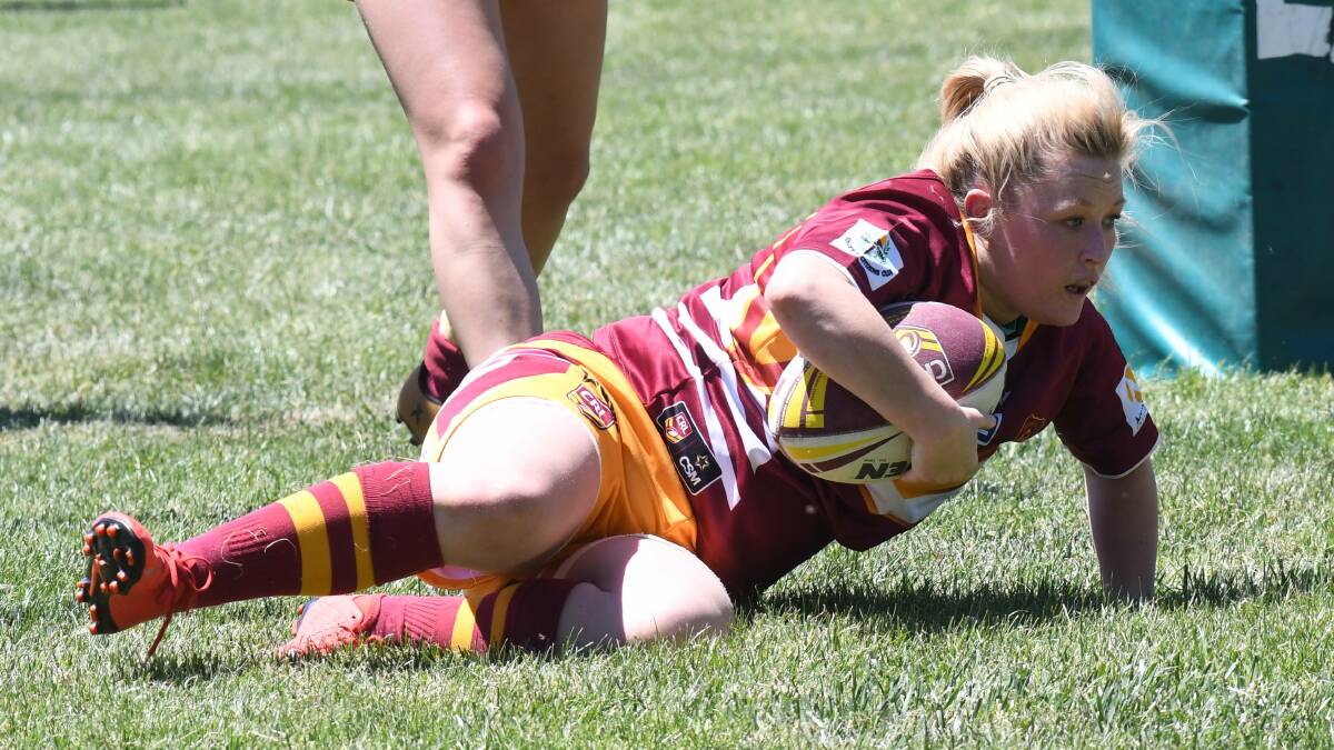 LEADING LADY: First-grade coach Andrew Pull says Sarah Archer played a key role in Woodbridge's 52-0 win on Sunday. Photo: CARLA FREEDMAN