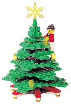 The Lego Christmas tree.