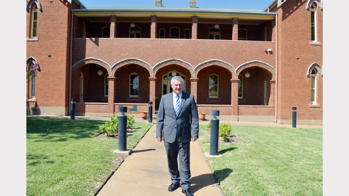 New director of the Catholic Diocese of Wilcannia-Forbes, Anthony Morgan.