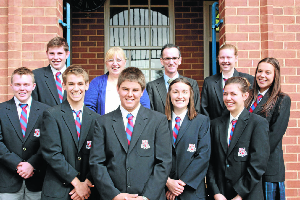 The Parkes High School Year 12 Student Representatives for 2013 including captains, vice captains and prefects have been announced. 